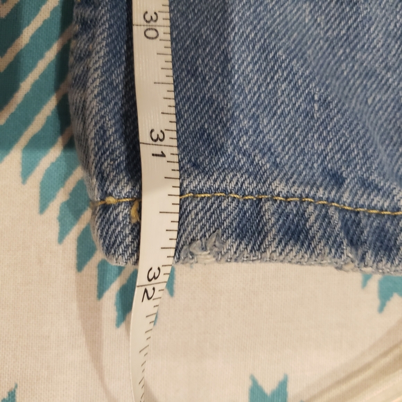 Urban Outfitters BDG Floral Embroidered Mom Jeans Hippie Boho Chic Skater 32 - Picture 7 of 10